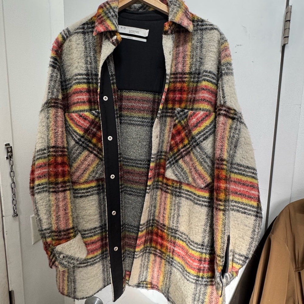 IRO Plaid Coat